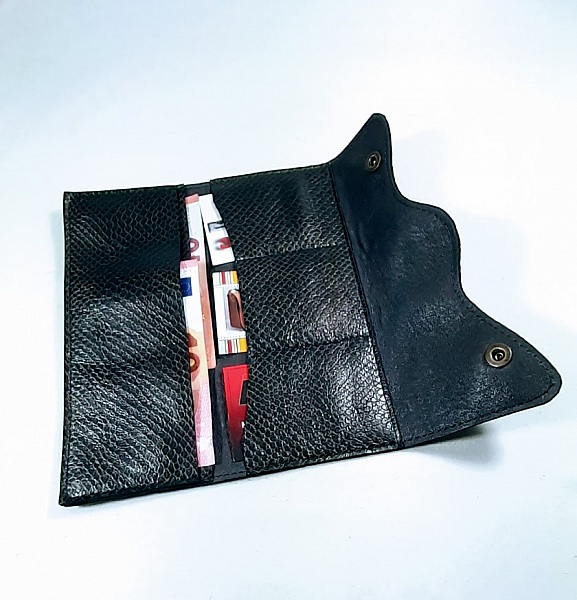 Portefeuille porte-carte en cuir 