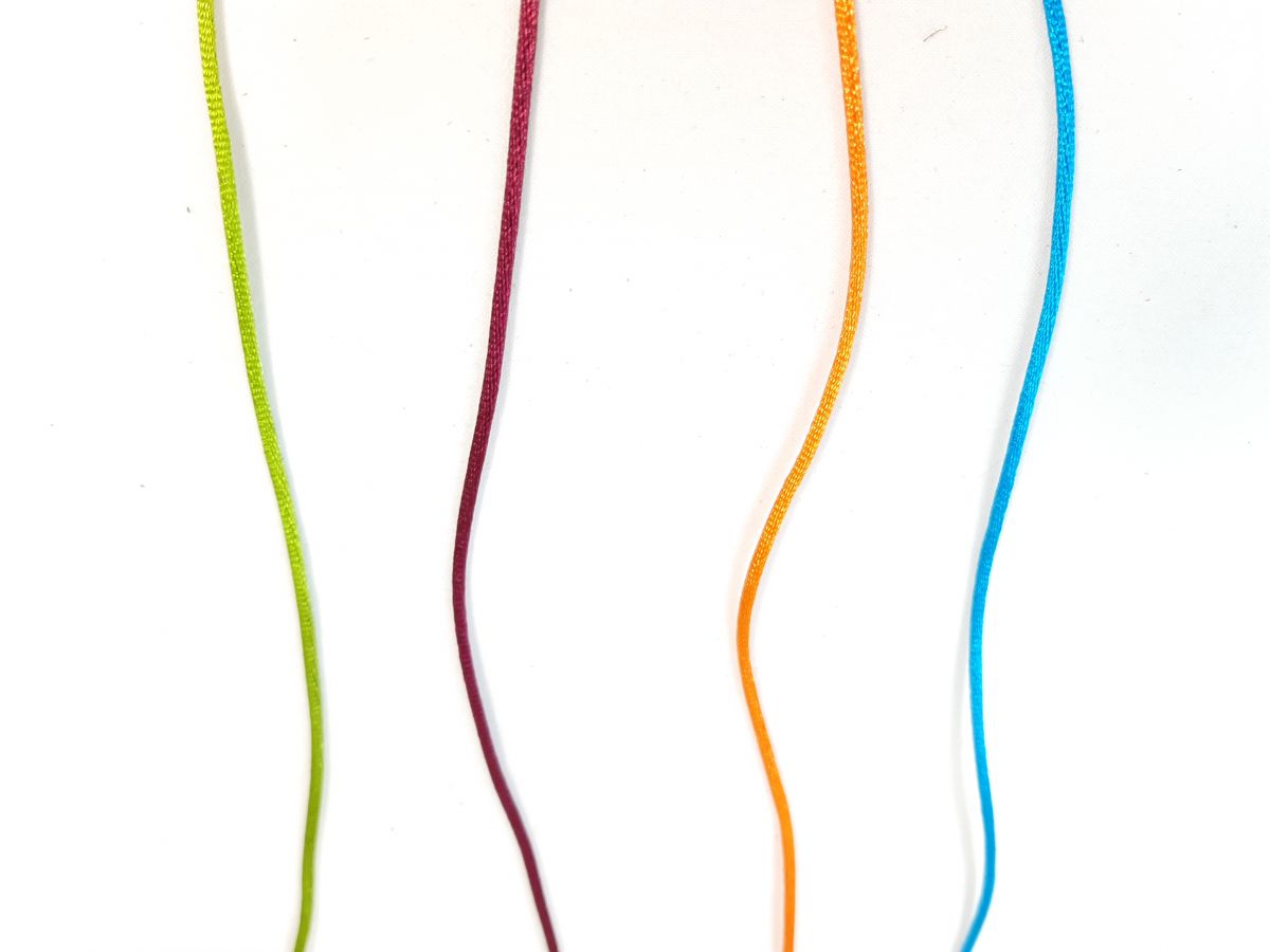 Material sintético de 2mm de diâmetro do rabo de rato 