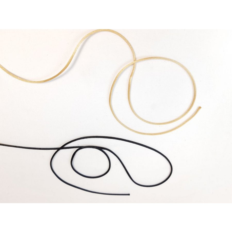 Material sintético de 2mm de diâmetro de rabo de rato.