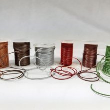 5 m Cowhide cords diâmetro 2mm